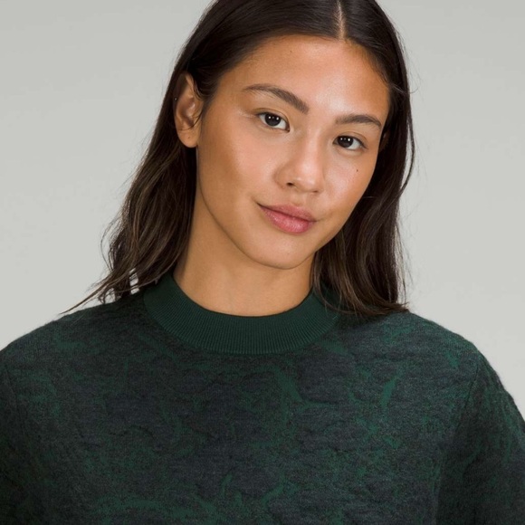 NWOT Lululemon Jacquard Multi-Texture Crewneck Sweater - Size 12 - Picture 5 of 8